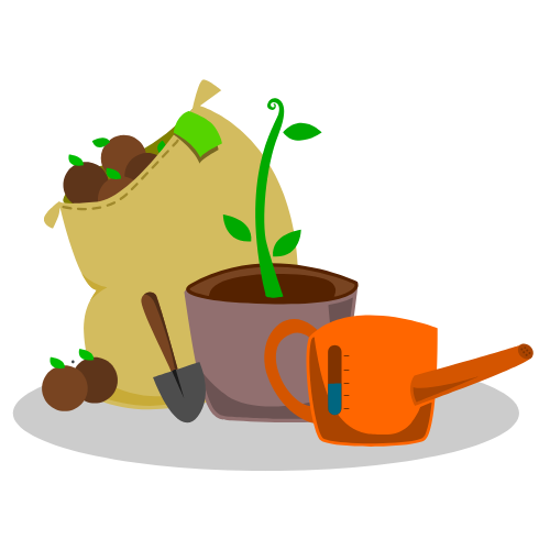 Illustration jardin