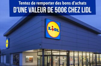 Bon d'achat Lidl 500€