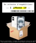iphone 16 a remporter en attente d'expedition