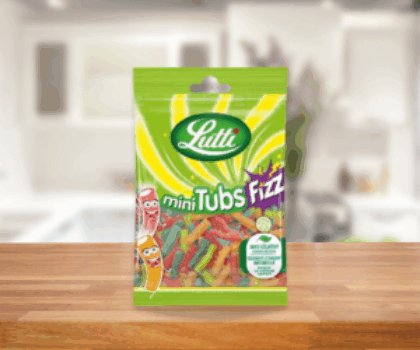 Bonbons mini tubs fizz - 90g