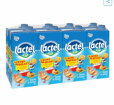 Lait Demi-Ecrémé UHT De Bons Matins LACTEL