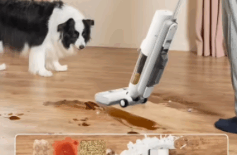 PROSCENIC Aspirateur balai laveur F10 PRO, Aspirateur laveur sans fil 3 en 1, Auto nettoyage