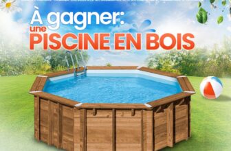 A gagner : Une piscine en bois pour cet été