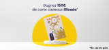 Carte cadeaux illicado 150€