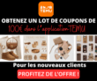 Bon plan : Tému bon d’achat de 100€