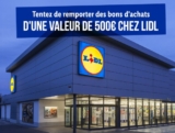 Bon d&rsquo;achat Lidl de 500€