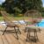 Promo : Salon De Jardin Izmir Table Et 2 Fauteuils Oeuf Cordage Effet Rotin