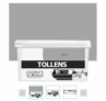 Bon plan : Peinture murs et boiseries Tollens gris city satin 2,5L