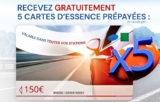 Jeu concours : 5 cartes essence à gagner !