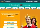 King opinion sondage